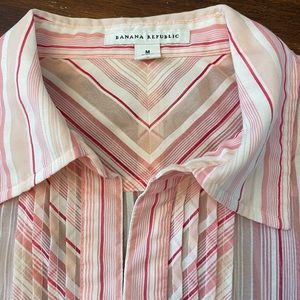 Women’s Banana Republic 3/4 length sleeve button shirt